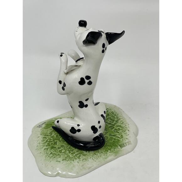Vtg Dalmatian Dog Collectible Italian Designer Zampiva Porcelain Italy Figurine - Picture 3 of 9